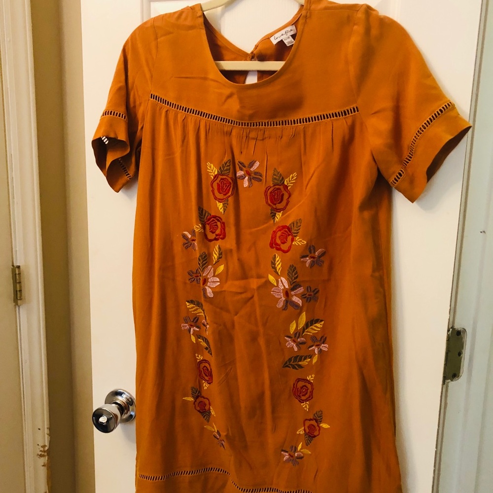 Never worn Orange dress